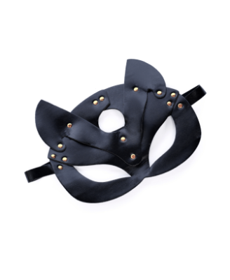 Masque félin en faux cuir - Mapalé